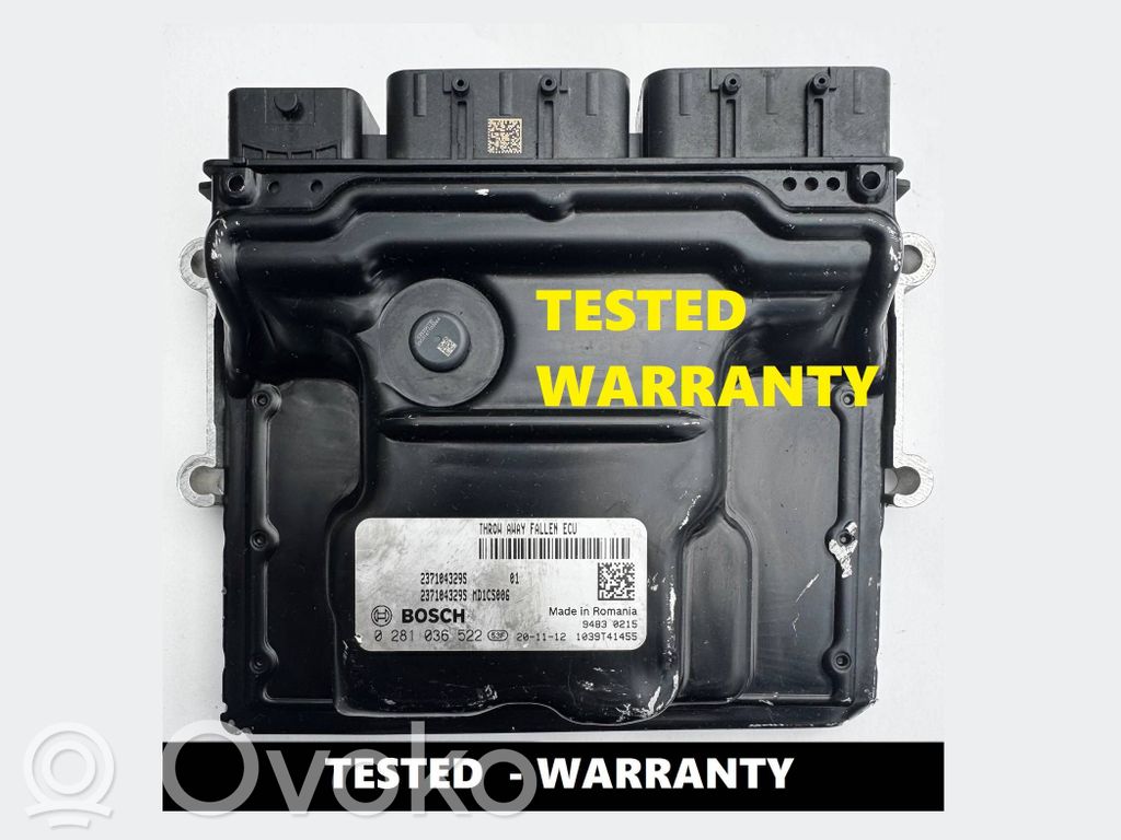 Renault Captur II Engine control unit/module 