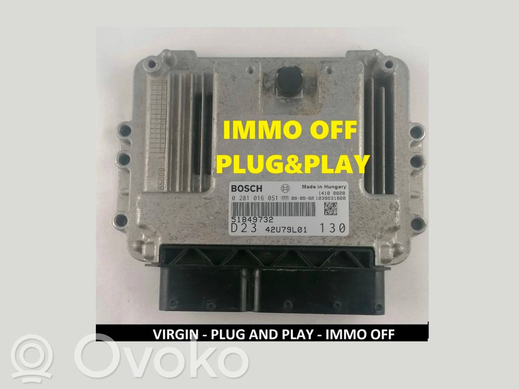 Fiat Ducato Engine control unit/module ECU 