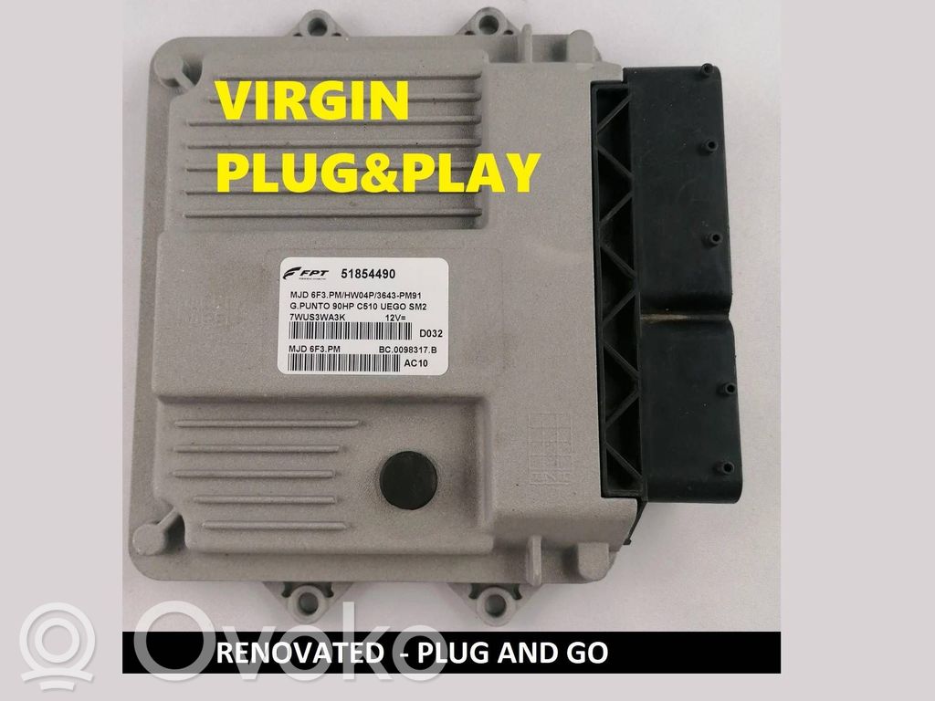 Fiat Punto Evo Engine control unit/module 