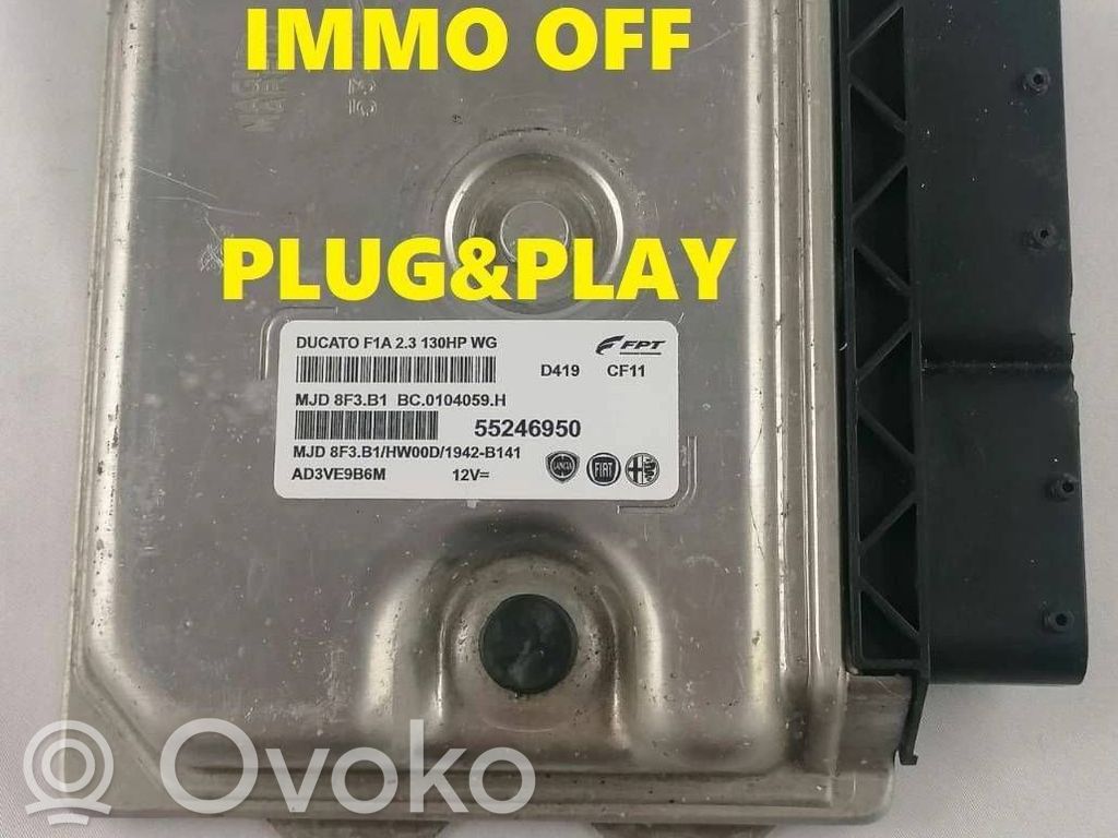 Fiat Ducato Engine control unit/module ECU 