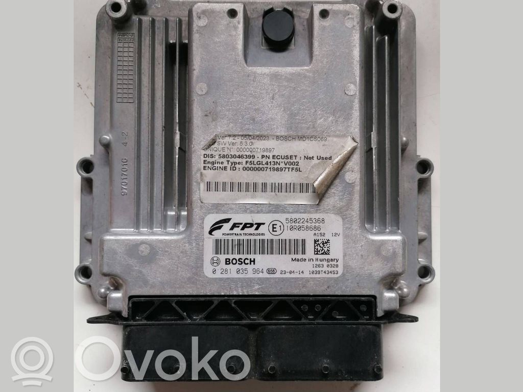 Engine control unit/module ECU   0281035964,5802245368