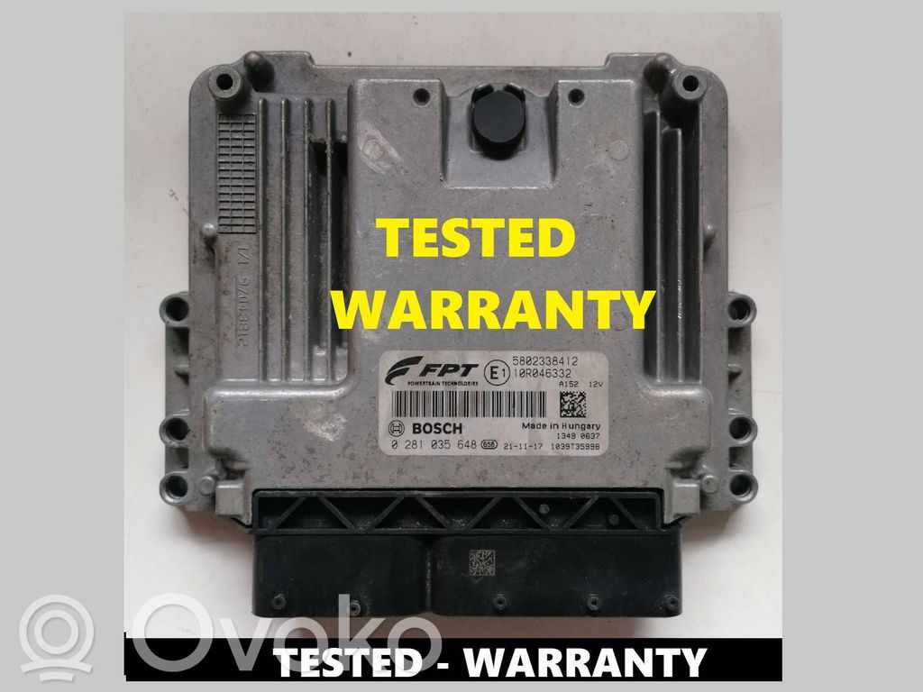 Engine control unit/module   0281035648,5802338412