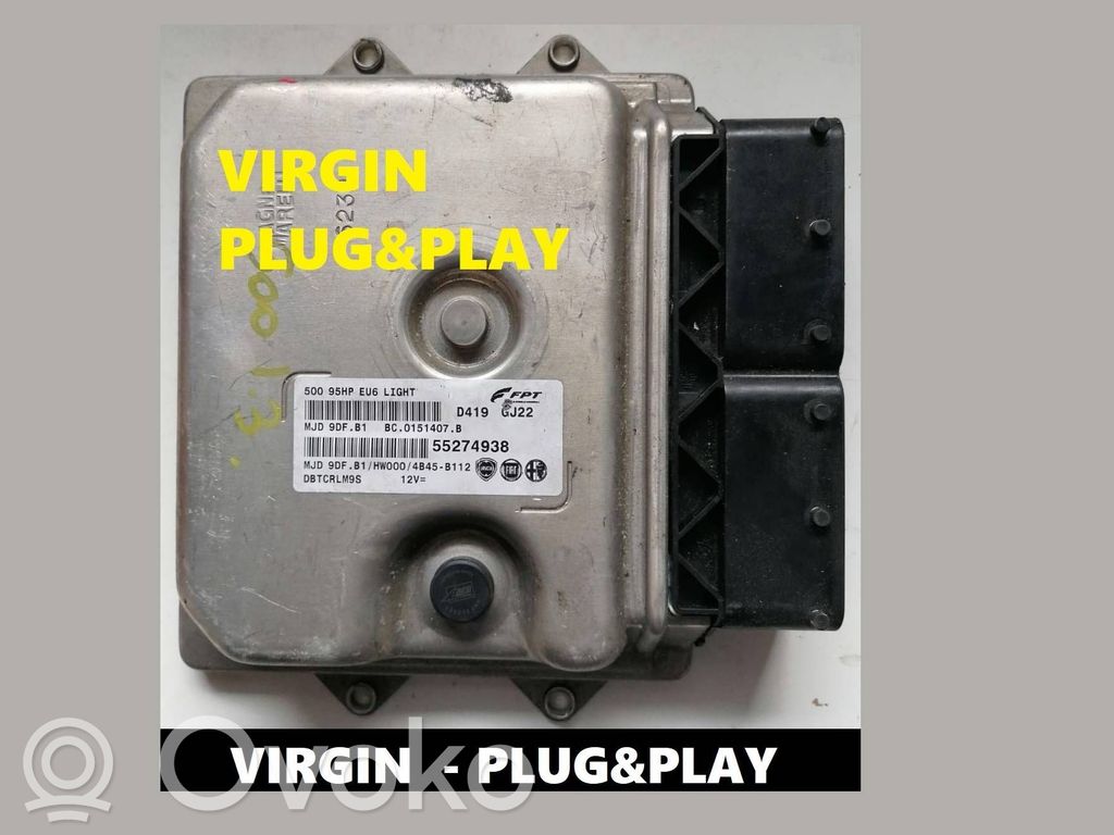 Engine control unit/module ECU   55274938,MJD8F3B1