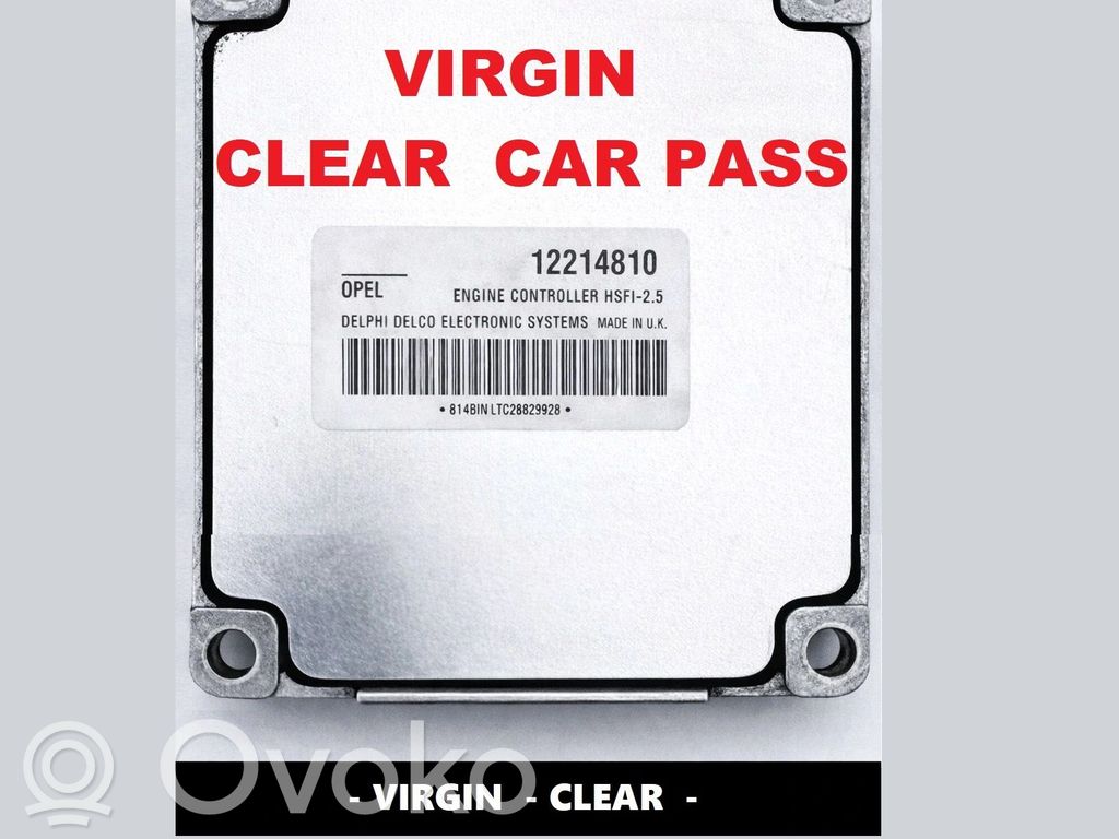 Opel Meriva A Engine control unit/module 