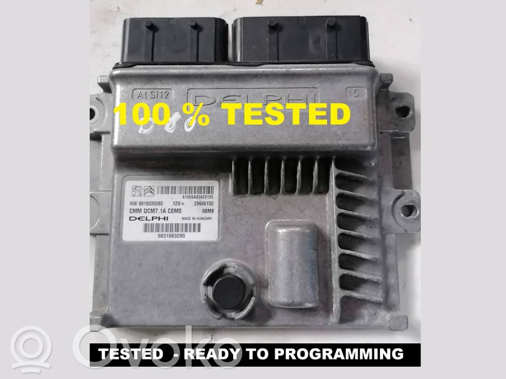 Engine control unit/module   9831983280,28646150