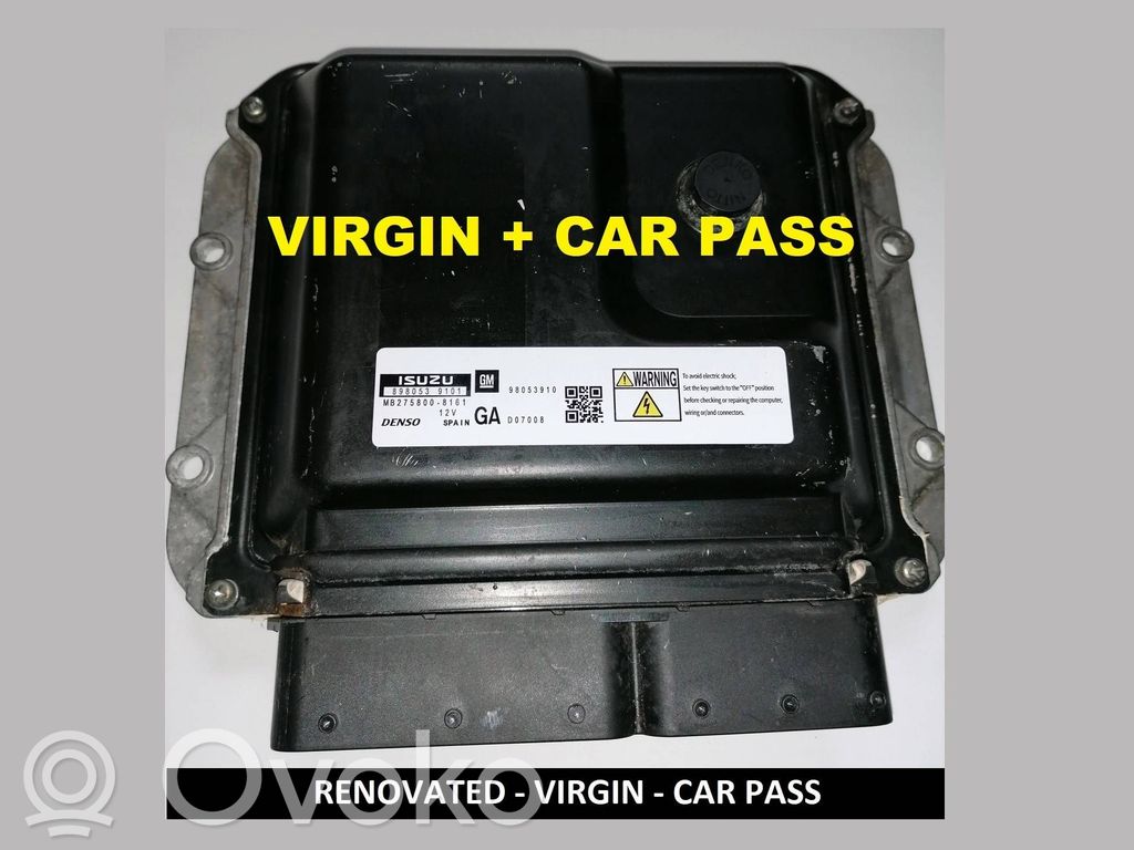 Opel Zafira B Engine control unit/module 