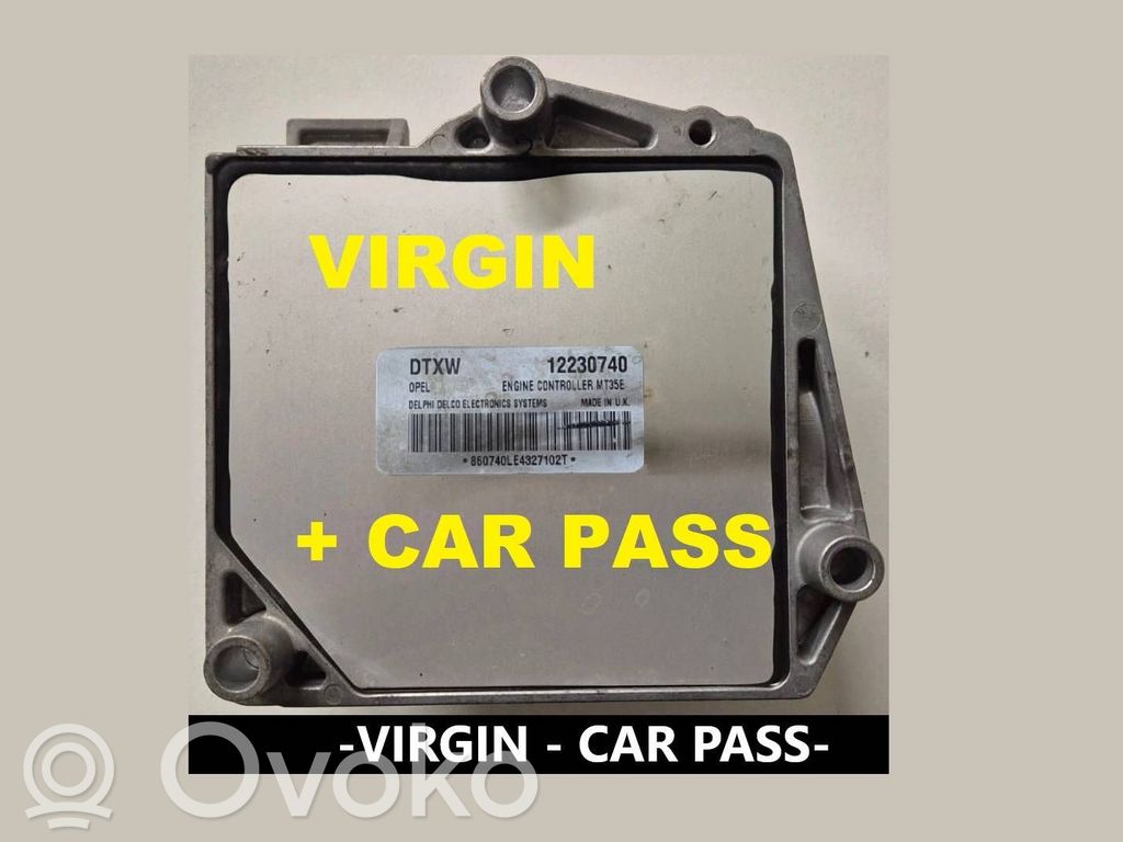 Opel Astra H Engine control unit/module 
