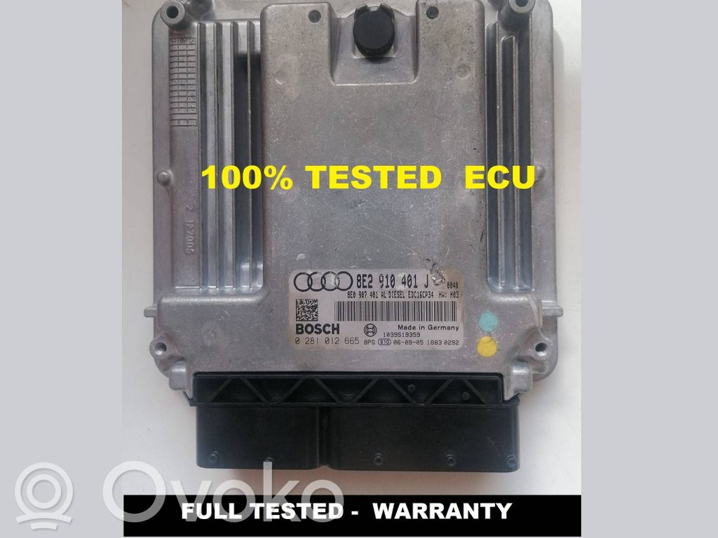 Audi A4 S4 B7 8E 8H Engine control unit/module 