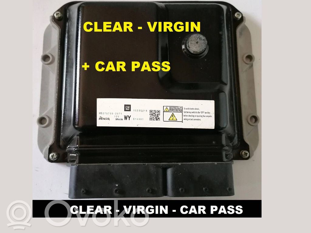 Opel Zafira B Unitate/modul de control motor 