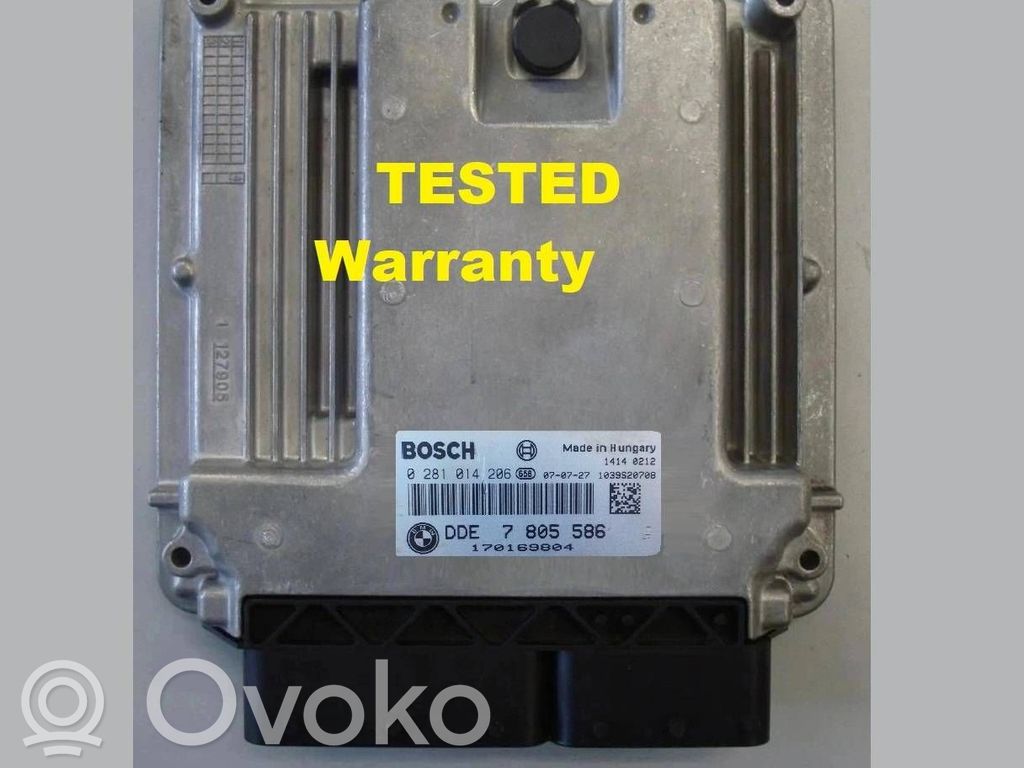 BMW 5 E60 E61 Galios (ECU) modulis 