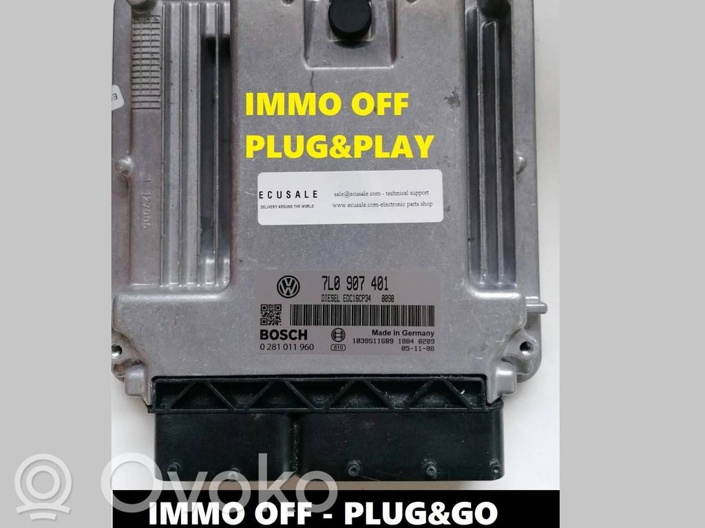 Volkswagen Touareg I Sterownik / Moduł ECU 