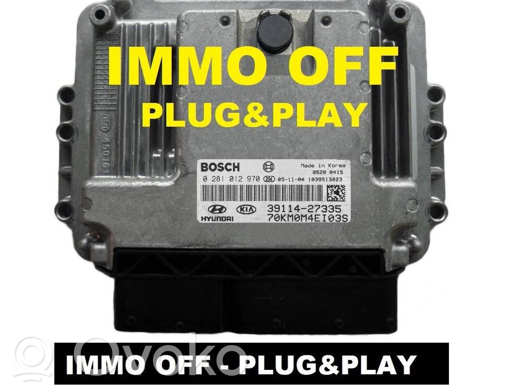Engine control unit/module   0281012970,3911427335,70KM0M4EI03S