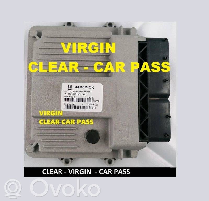 Opel Corsa D Engine control unit/module 