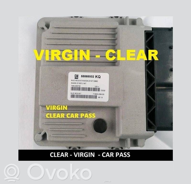Opel Corsa D Engine control unit/module 