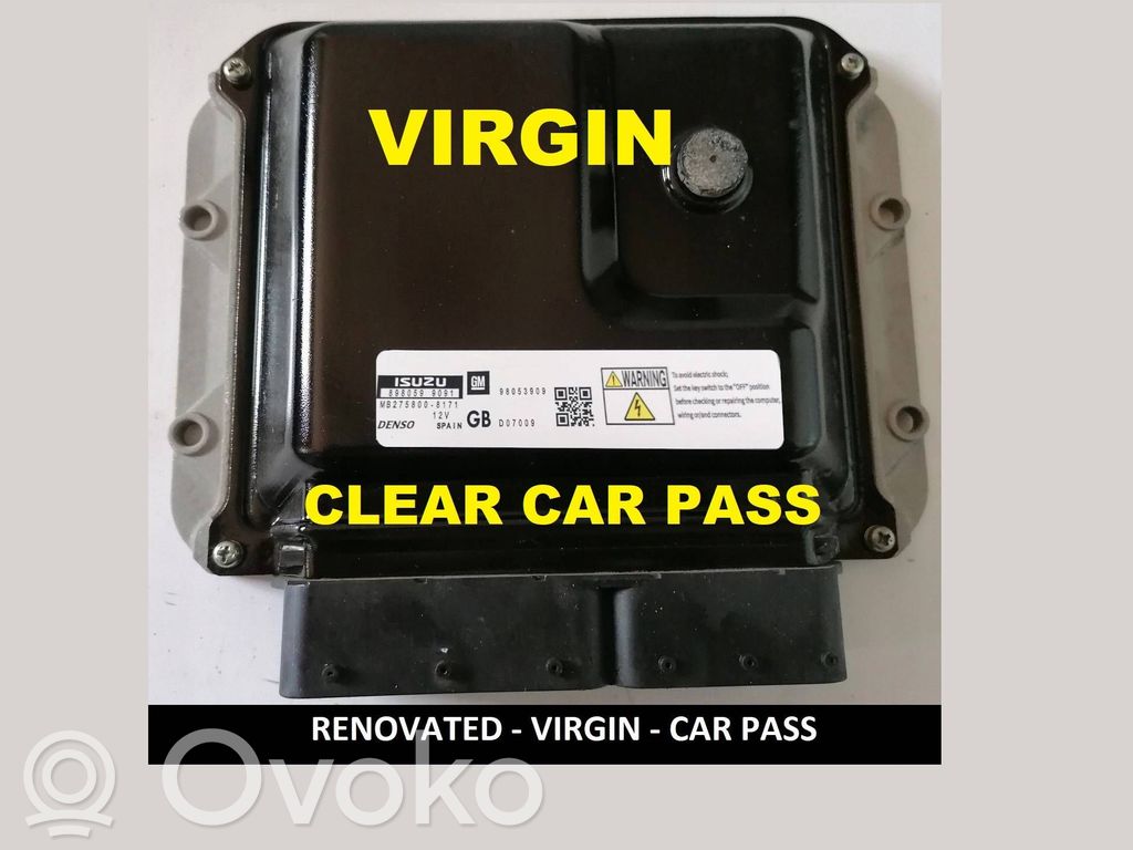 Opel Zafira B Engine control unit/module 