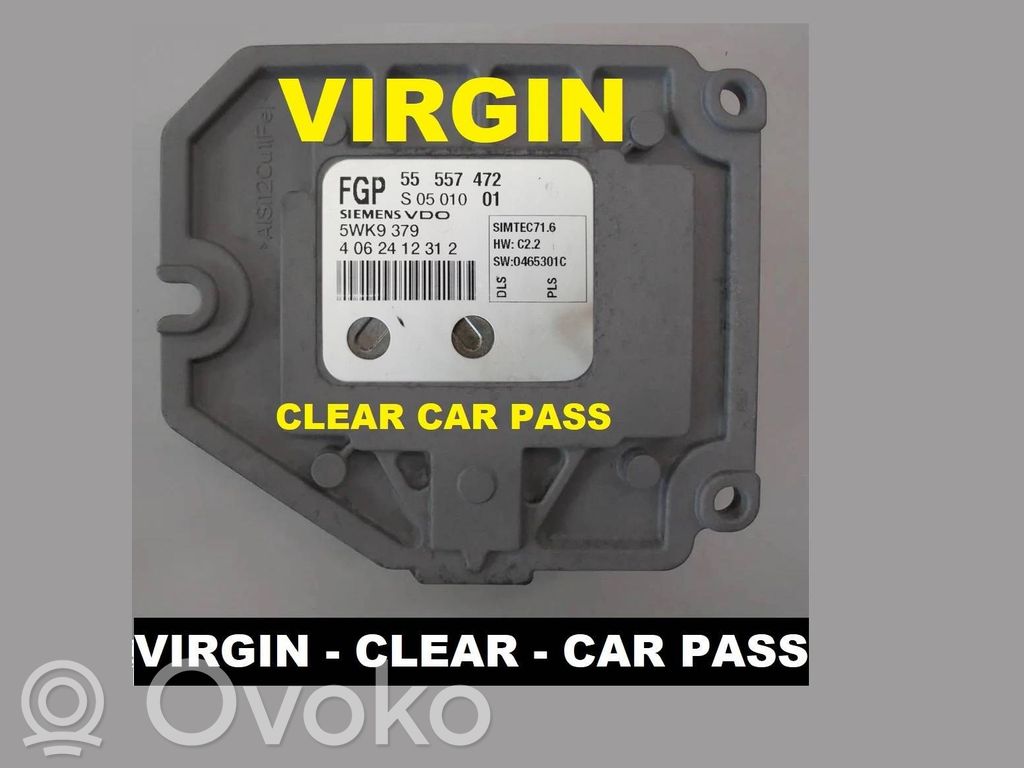 Opel Astra H Engine control unit/module 