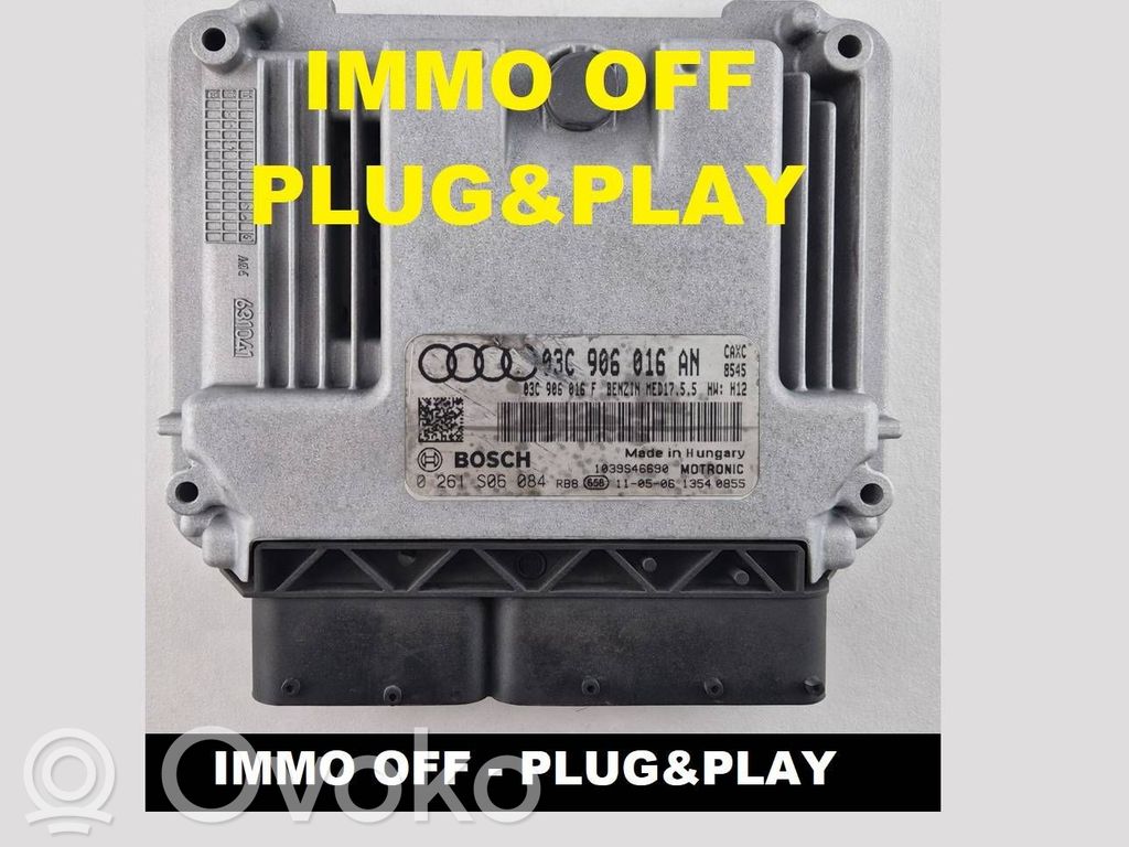 Audi A3 S3 A3 Sportback 8P Engine control unit/module ECU 