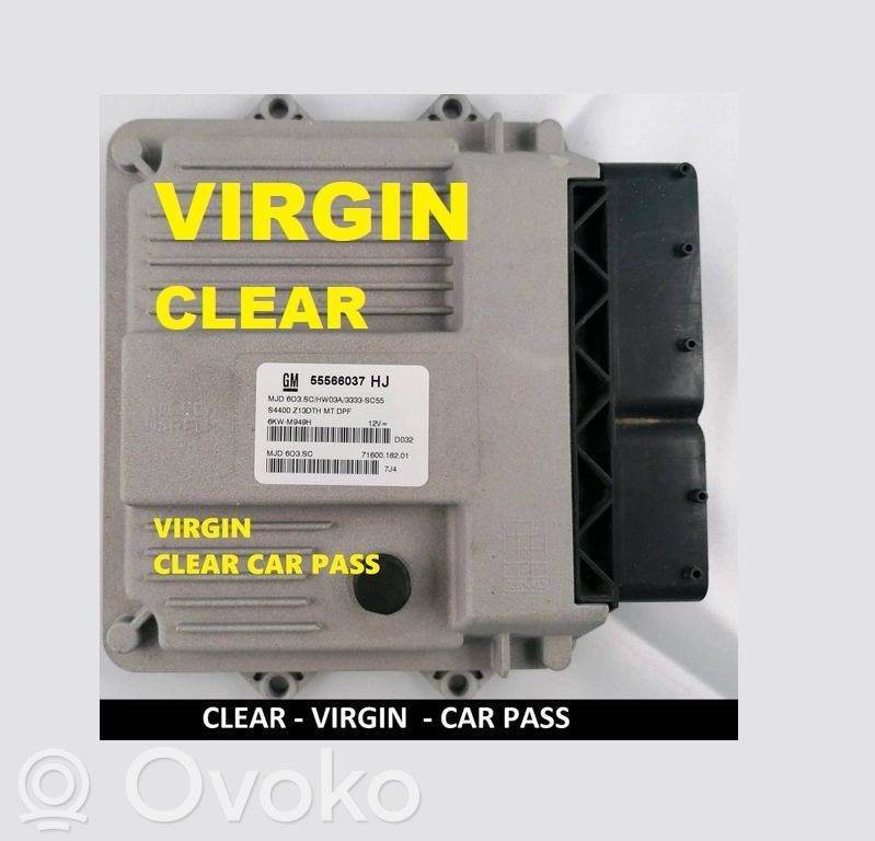 Engine control unit/module ECU   55566037,55566037HJ