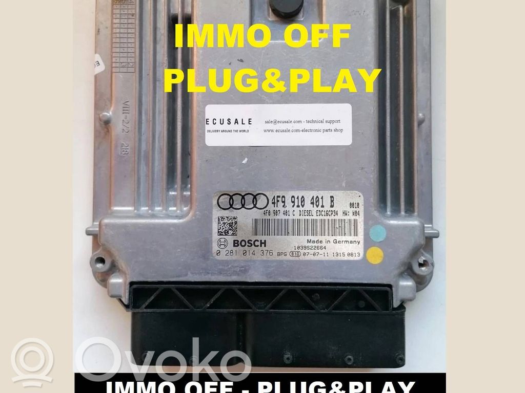 Audi A6 S6 C6 4F Engine control unit/module 