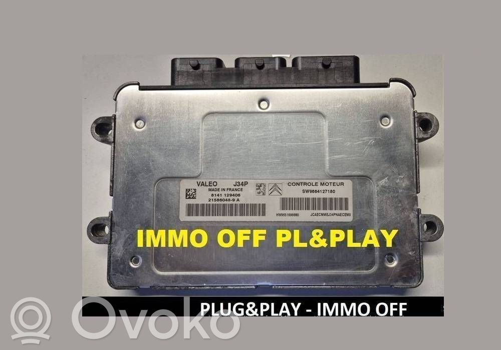 Peugeot 207 Engine control unit/module 
