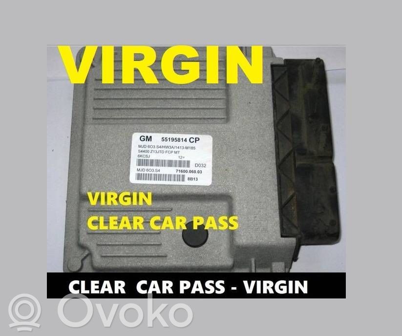 Opel Corsa D Engine control unit/module ECU 