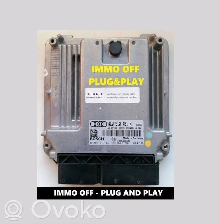 Engine control unit/module   4L0910401K,0281013691,4L0907401