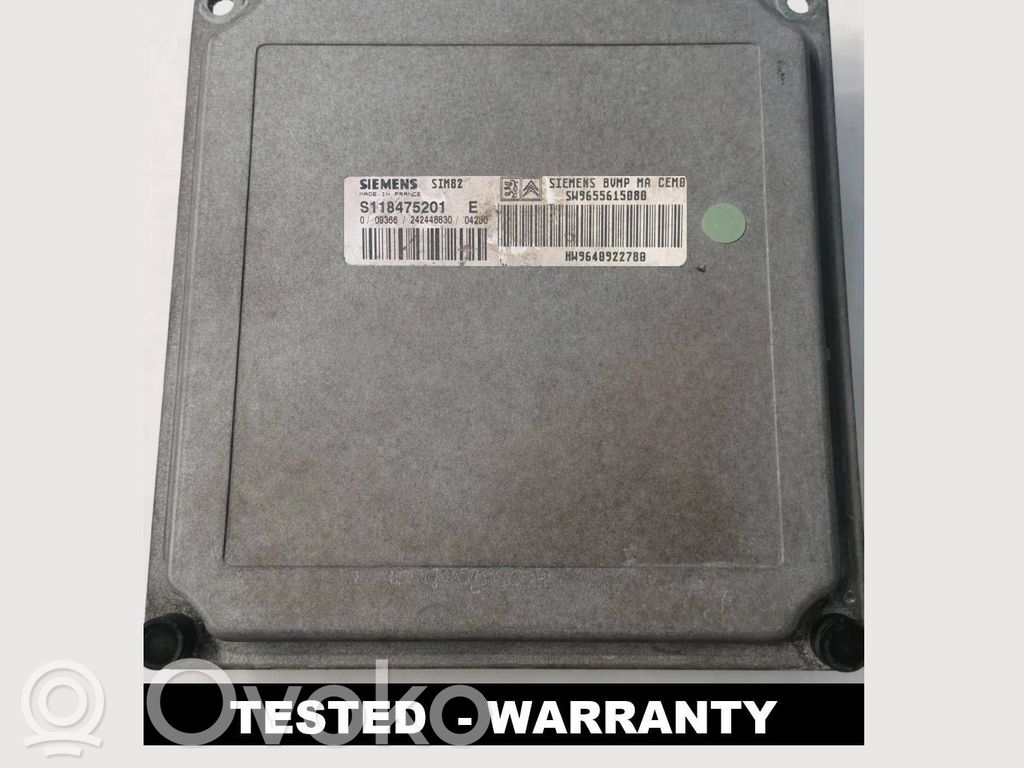 Gearbox control unit/module   S118475201E,9655615080,9640922780