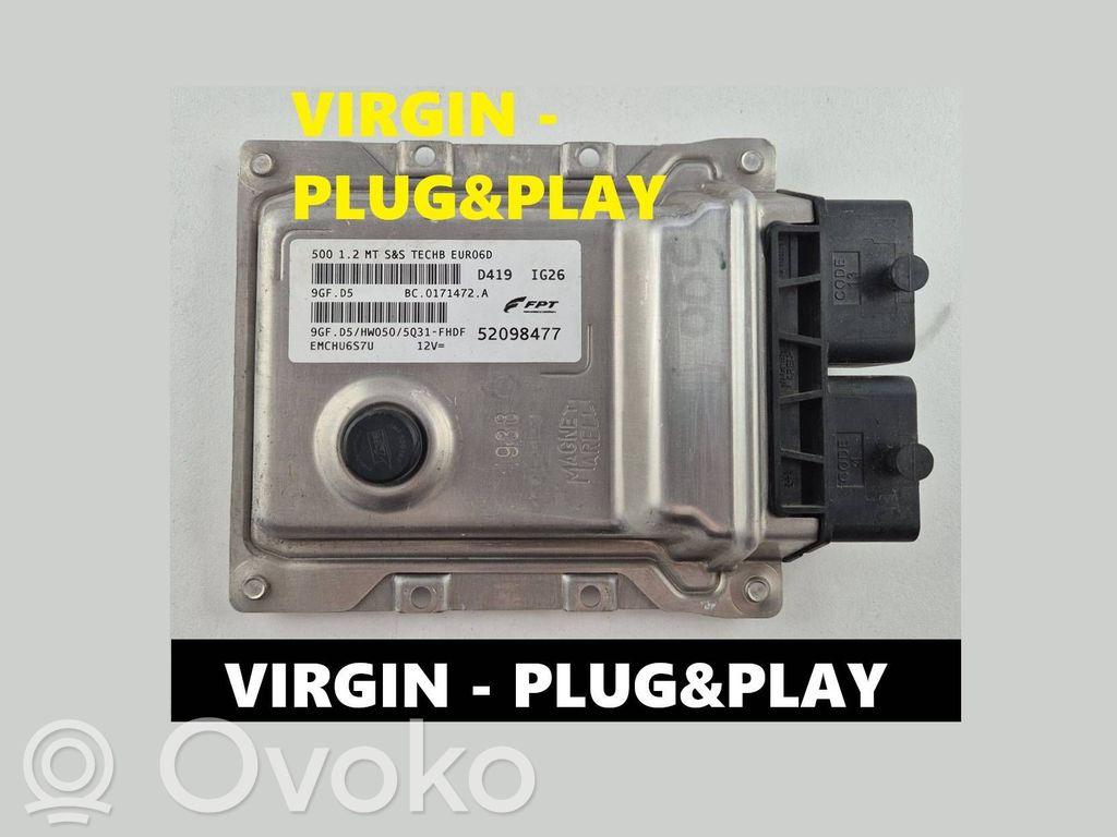 Fiat 500 Engine control unit/module 