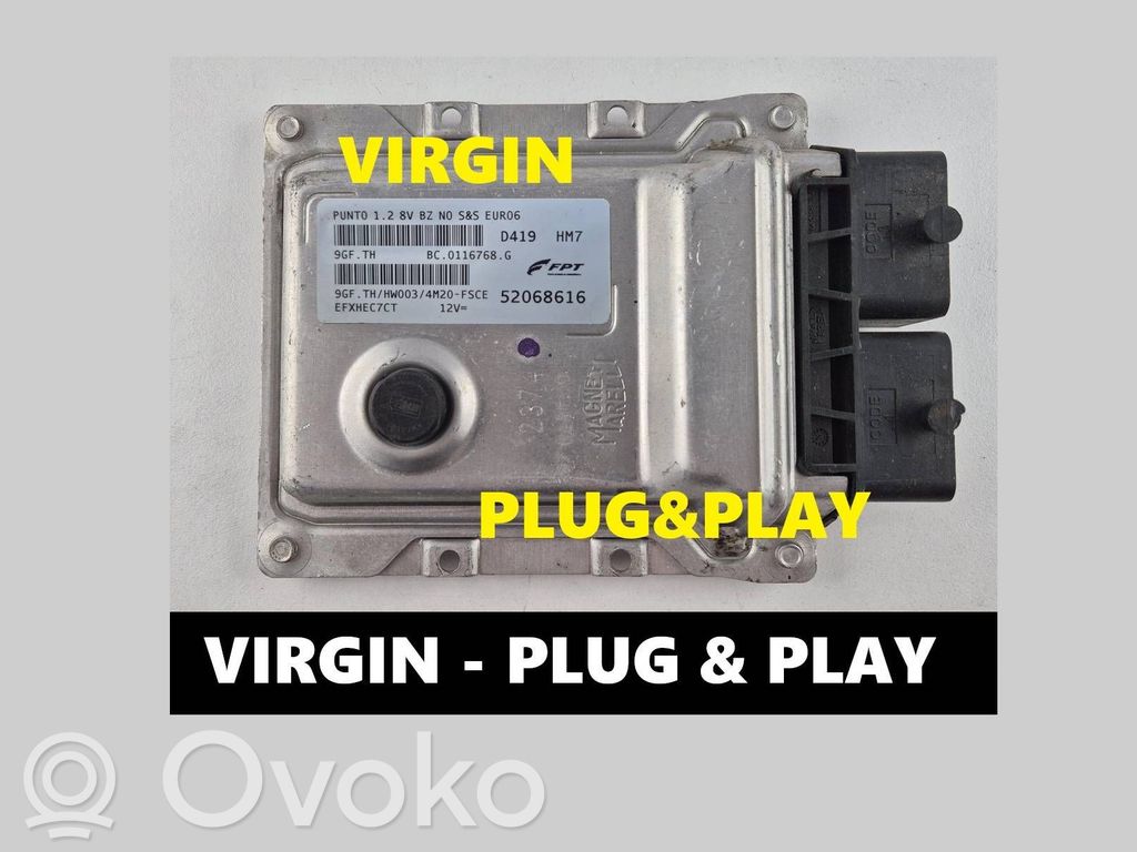 Fiat Punto (199) Engine control unit/module ECU 