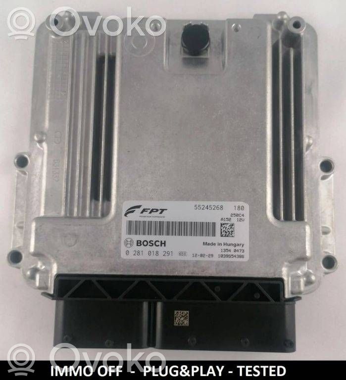 Engine control unit/module   55245268,0281018291