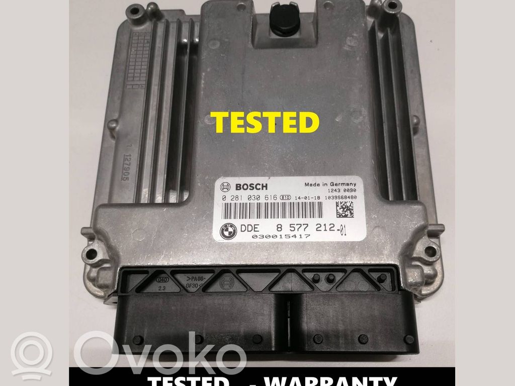 BMW 5 F10 F11 Engine control unit/module 