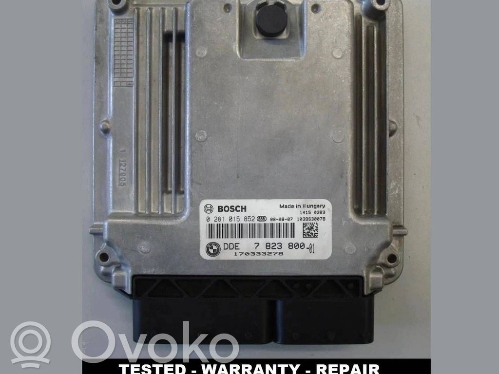 BMW 5 E60 E61 Unidad de control/módulo ECU del motor 
