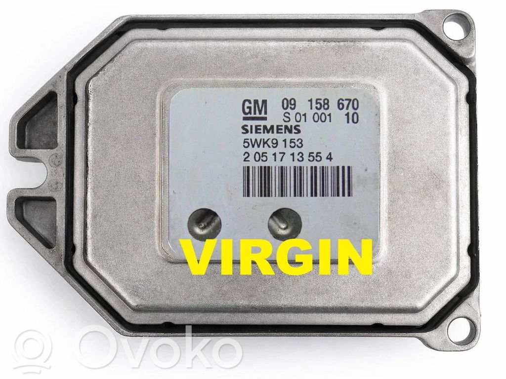 Opel Zafira A Engine control unit/module ECU 