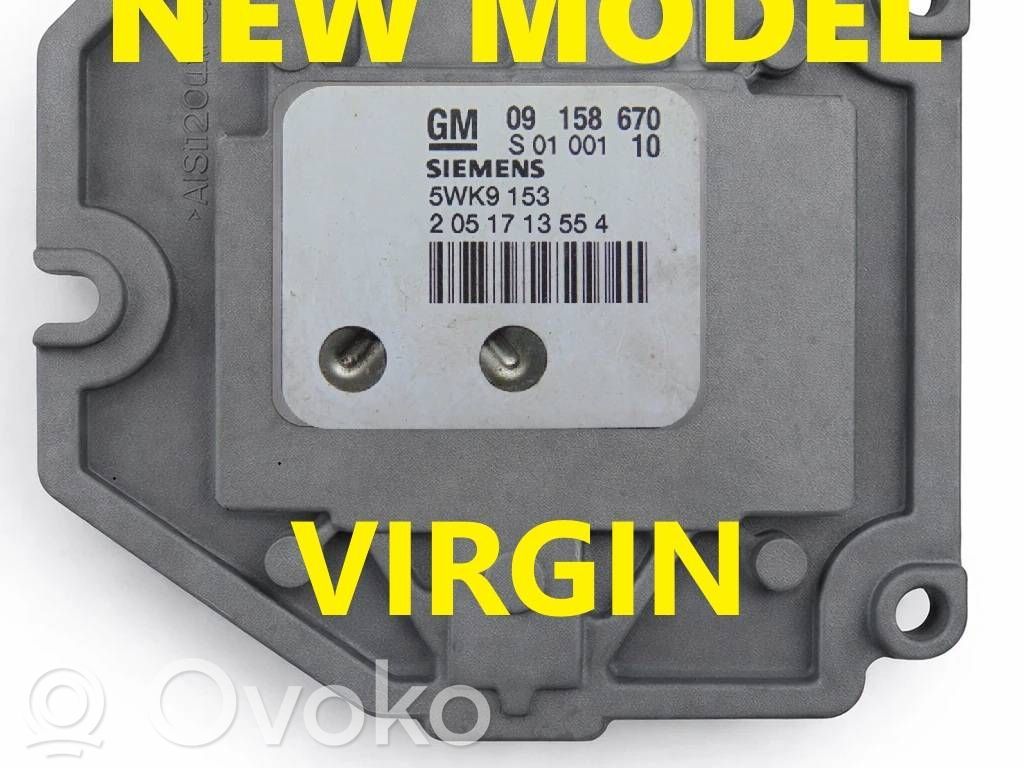 Opel Zafira A Engine control unit/module ECU 