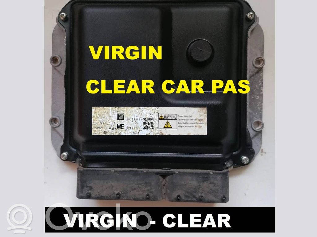 Opel Zafira B Engine control unit/module 