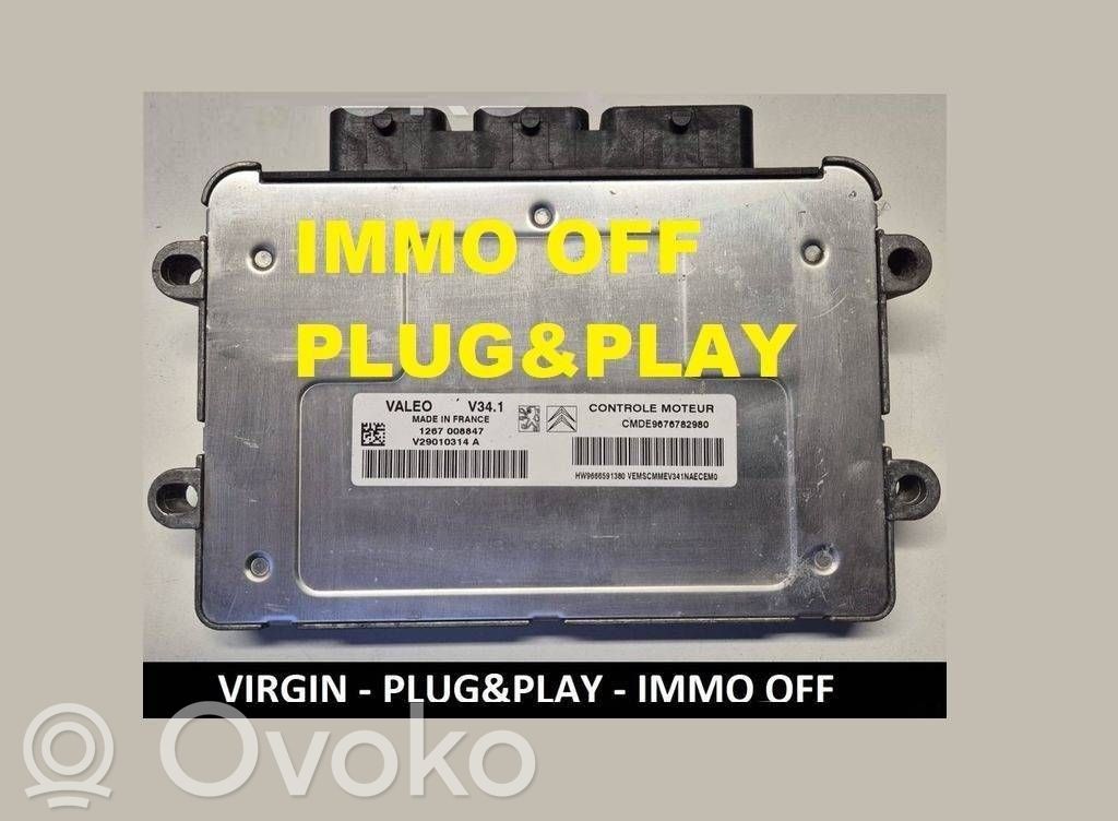 Unidad de control/módulo del motor   9676782980,V29010314A