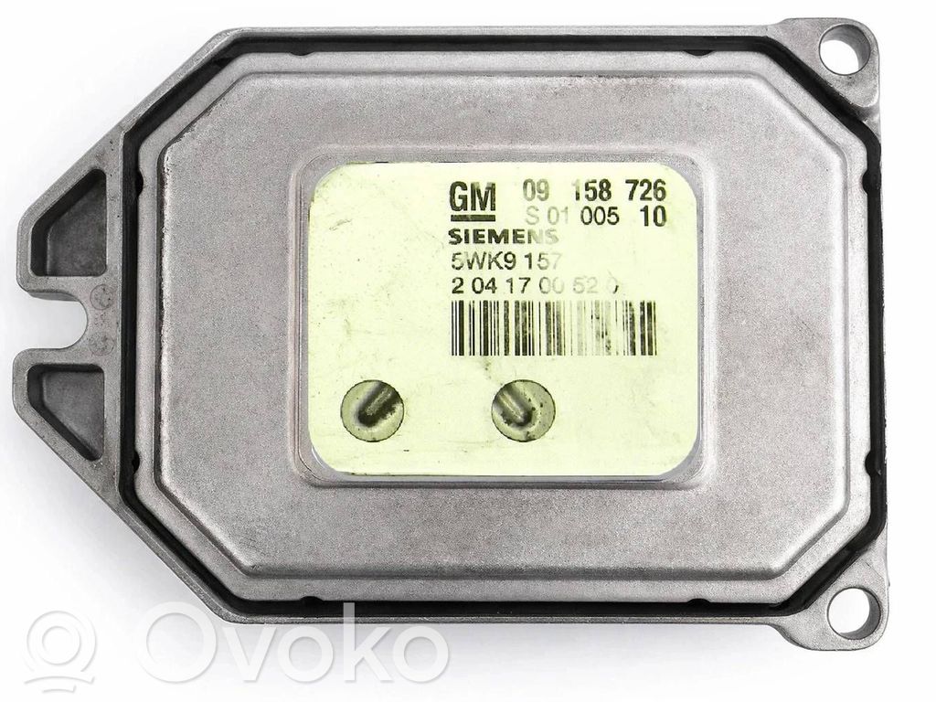 Opel Zafira A Engine control unit/module 