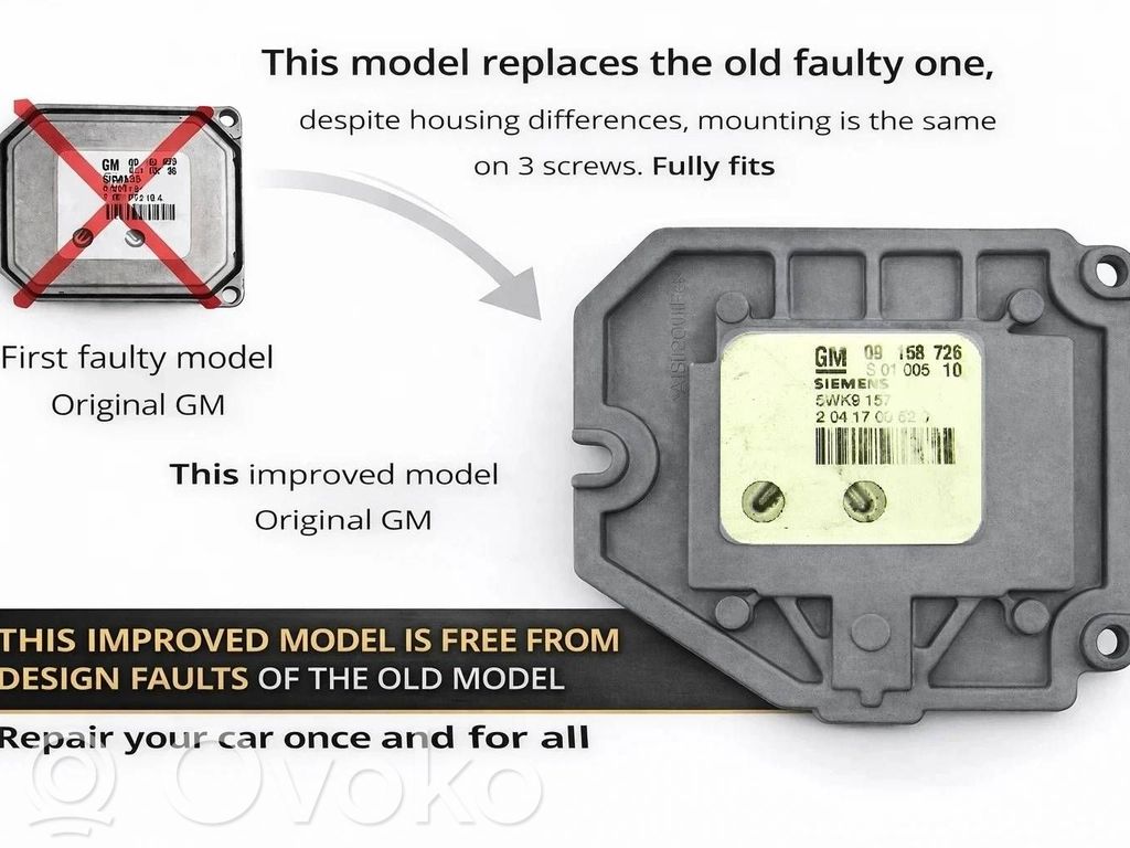 Opel Zafira A Engine control unit/module ECU 