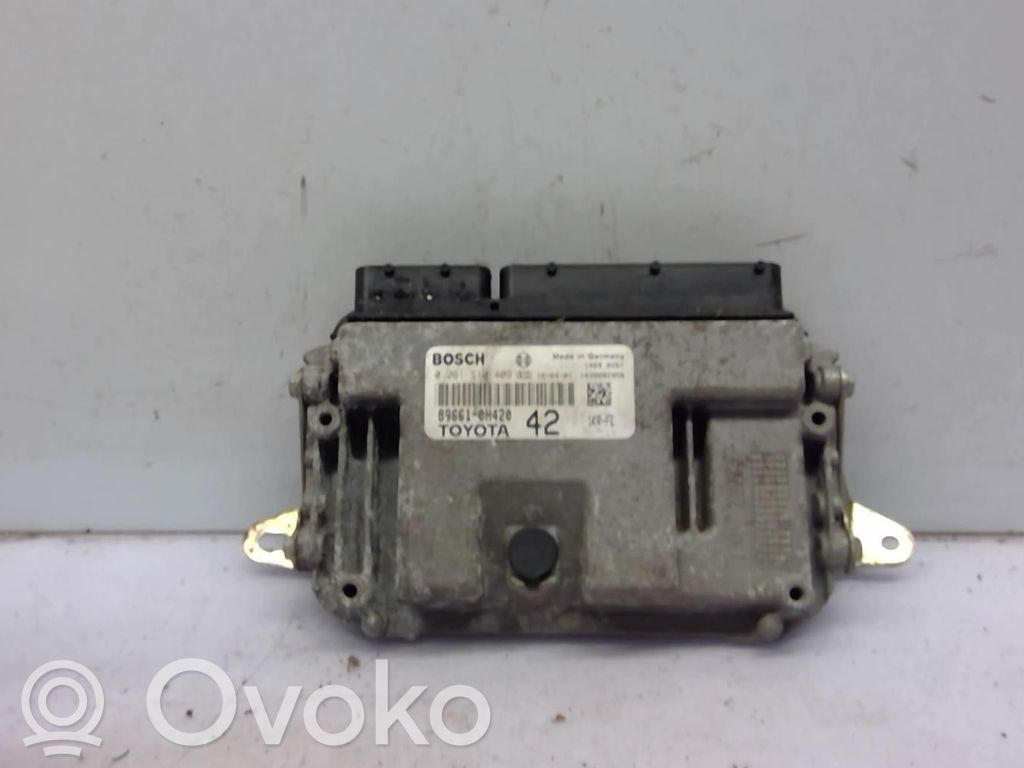 Peugeot 108 Juego de cerradura y set ECU del motor 