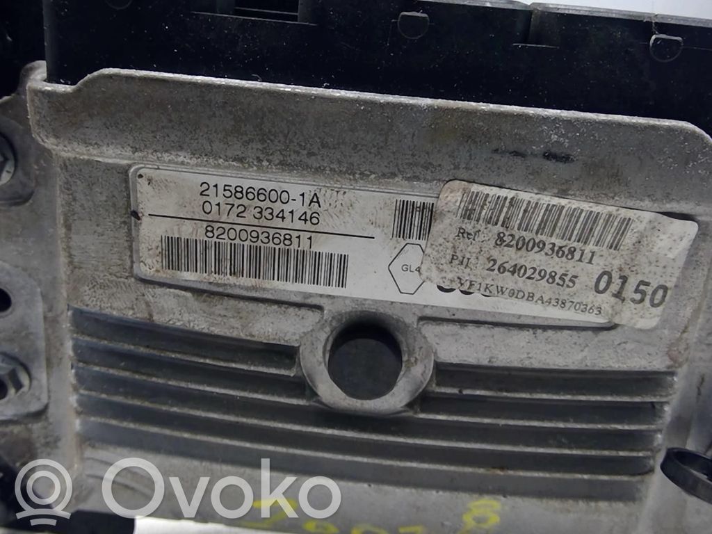 Renault Kangoo II Engine control unit/module 