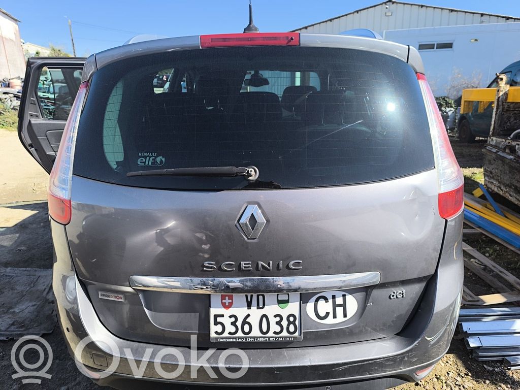Renault Scenic III -  Grand scenic III Tylna klapa bagażnika 