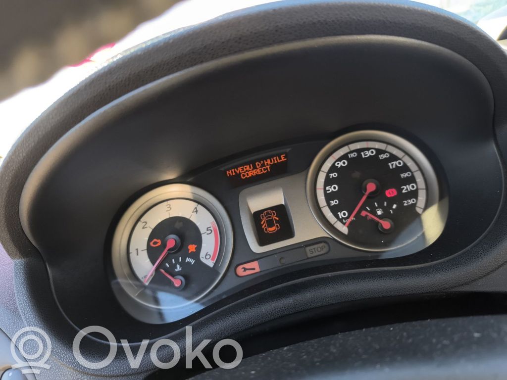 Renault Clio III Vitezometru (grup de instrumente) 