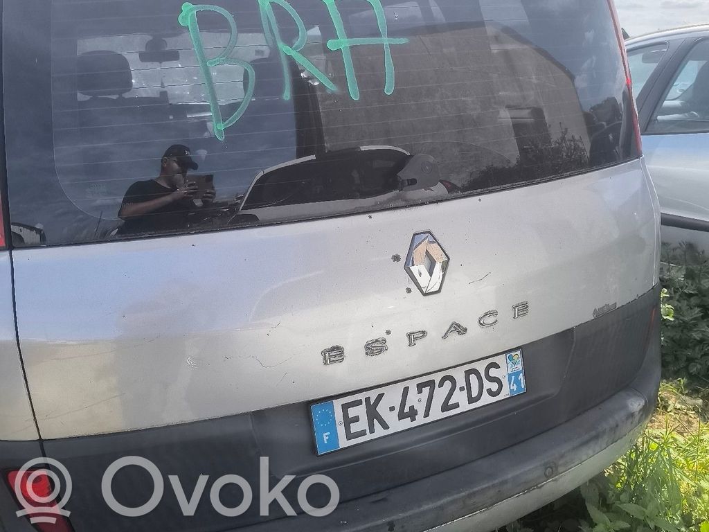 Renault Espace IV Puerta del maletero/compartimento de carga 