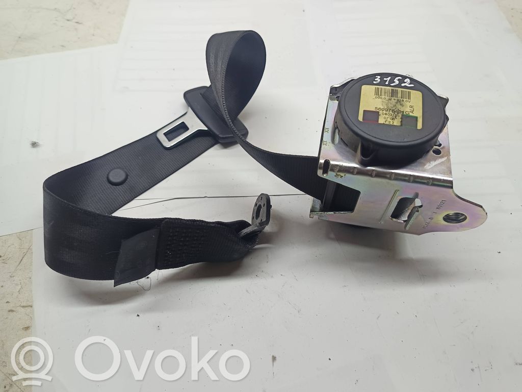 Volkswagen Phaeton Middle seatbelt (rear) 