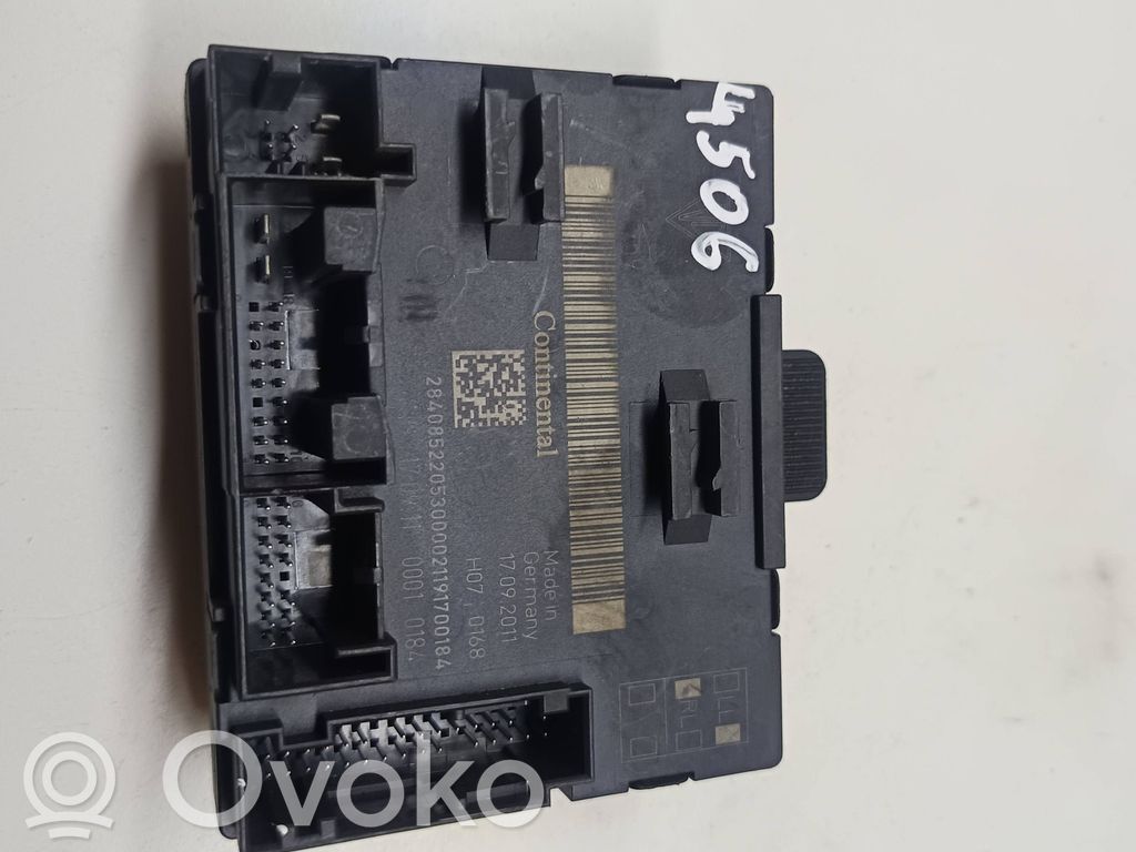 Porsche Cayenne (92A) Door control unit/module 