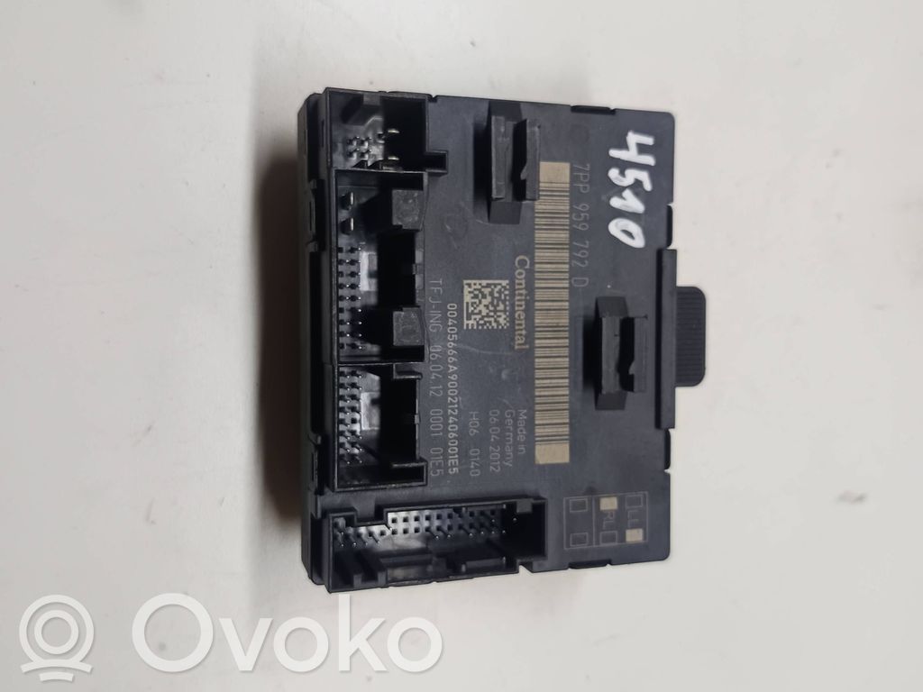 Porsche Panamera (970) Door control unit/module 