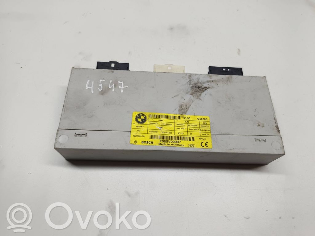 BMW 7 G70 Tailgate/trunk control unit/module 