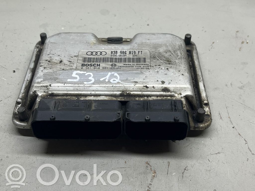Audi A3 S3 8P Engine control unit/module 