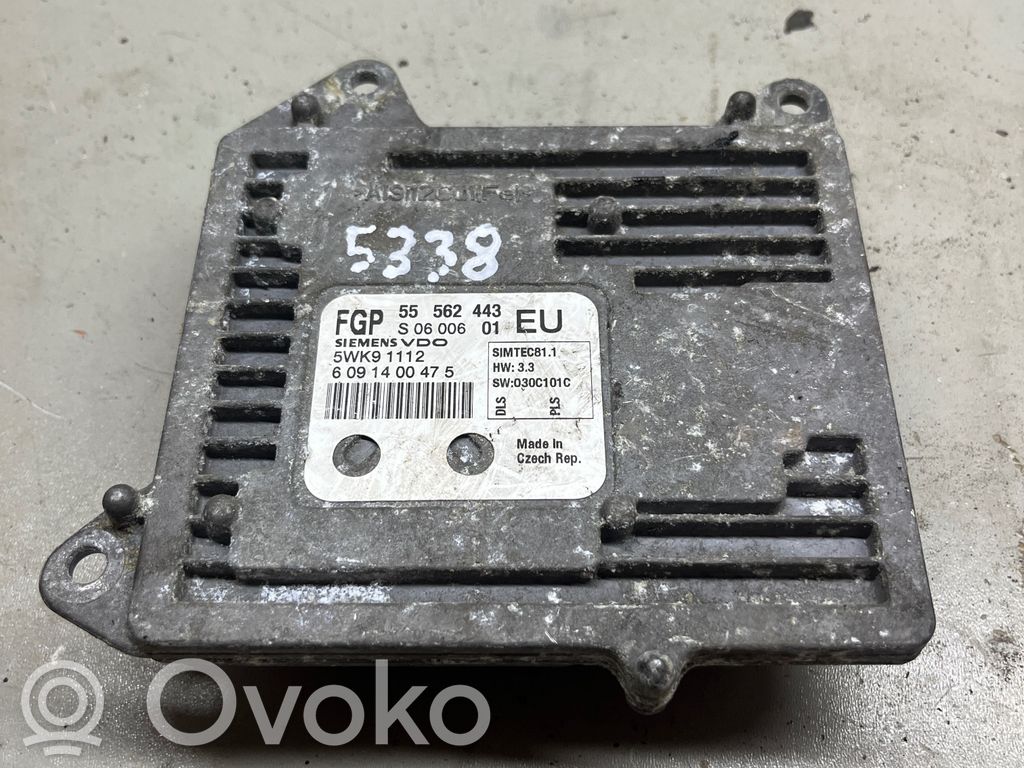 Engine control unit/module   55562443,6091400475,5WK91112