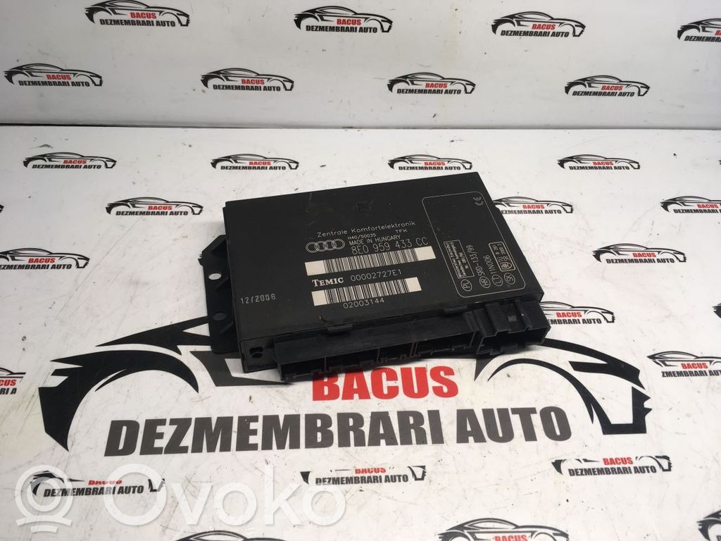 Audi A4 S4 B7 8E 8H Módulo de confort/conveniencia 